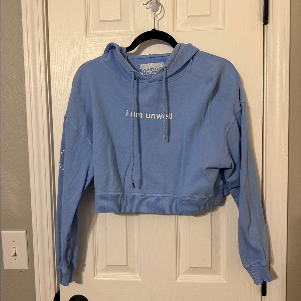 Call Her Daddy I Am Unwell Cropped Hoodie - Picture 2 of 9